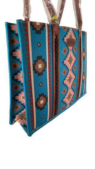 Fabric Western Tote