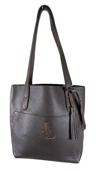 Leather Shoulder Tote