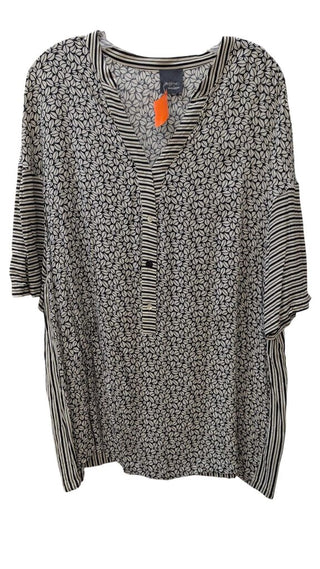Oversized Print Short Sleeve