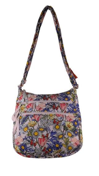 Floral Quilted Crossbody