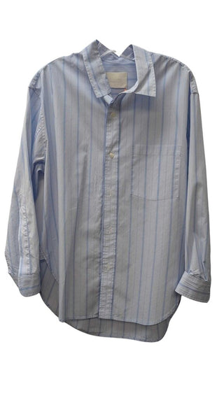Long Sleeve Striped Button Up