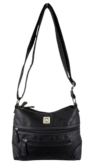 Vegan Leather Crossbody Textured