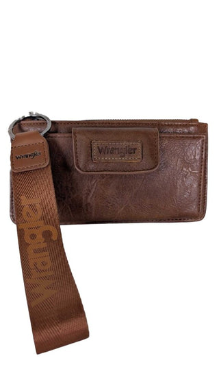 Vegan Leather Wristlet