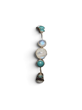 Sterling stone bangle
