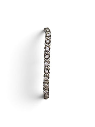 Sterling stone tennis bracelet