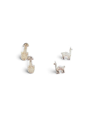 Set of Two Sterling Earrings