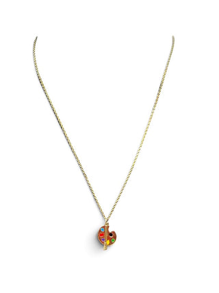 Vermeil Paint Necklace