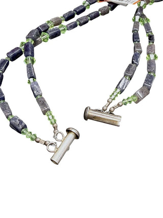 Double Strand Stone Necklace