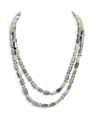 Double Strand Stone Necklace