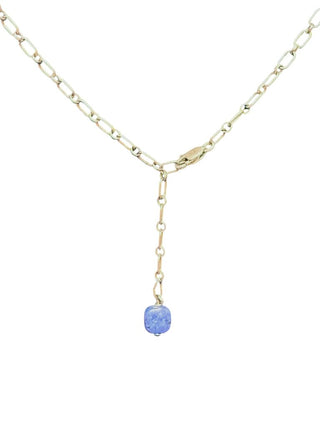 Sterling Lapis Necklace