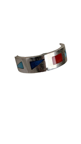 SS Inlay Band Ring
