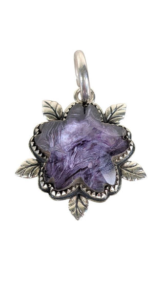 SS Stone Flower Pendant