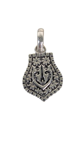 SS Etched Pendant