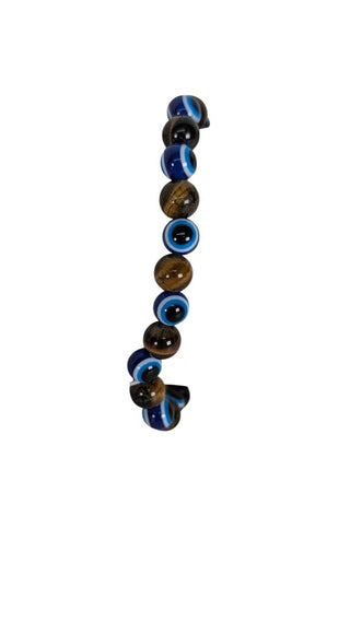 Stretch Stone Evil Eye Bracelet