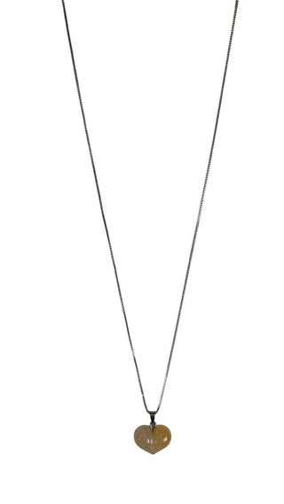 Stone Heart Necklace