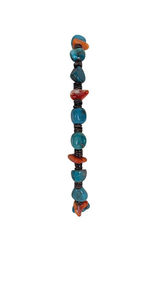 Non Silver Heishi Turquoise Bracelet