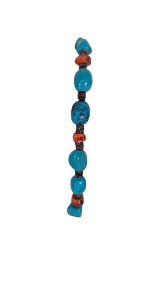 Non Silver Heishi Turquoise Bracelet