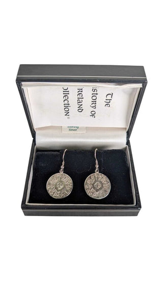 SS Disc Earrings