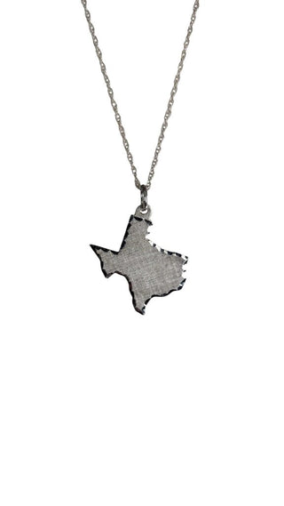 SS Texas Pendant Necklace