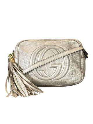 (AS IS) Metallic Soho Crossbody