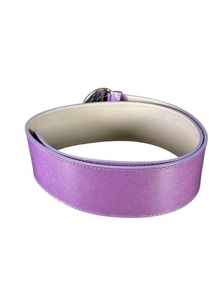 Patent Face Logo Belt