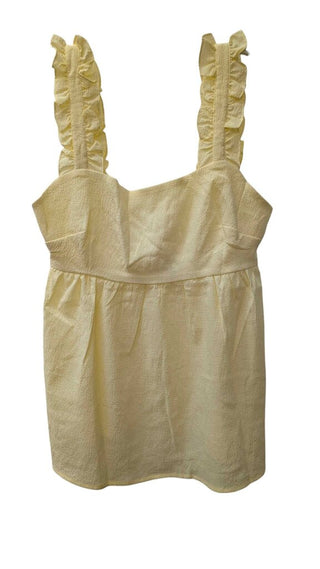 Ruffle Strap Baby Doll Tank