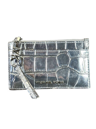 Crocodile Metallic Card Holder