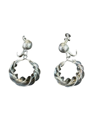 Mexican SS Twisted screwback Hoops