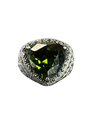SS/marq/stone ring