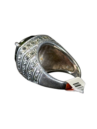 SS/marq/stone ring