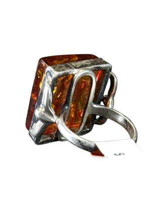 SS amber ribng