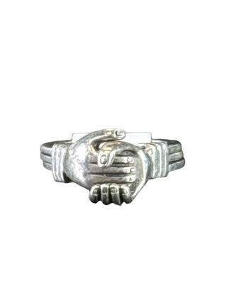 SS Claddagh ring (opens)