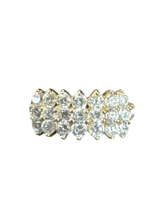 SS/CZ Fashion ring