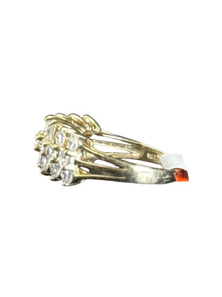 SS/CZ Fashion ring