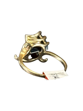 14K stone ring