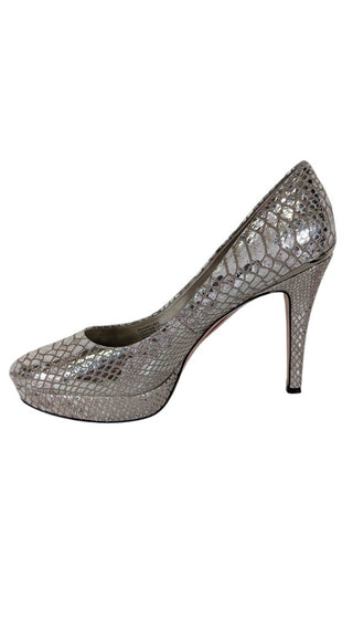 Snake Print Pump