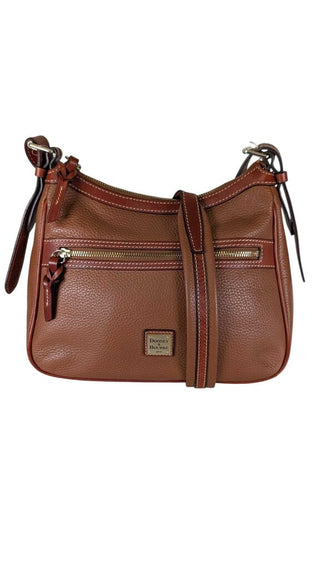 Pebbled Leather Crossbody