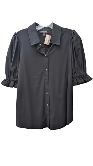 Button Front Short Sleeve
