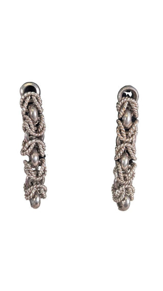 Sterling Knotted Earrings