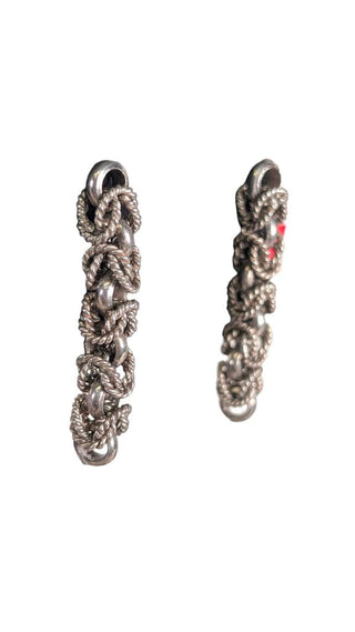 Sterling Knotted Earrings