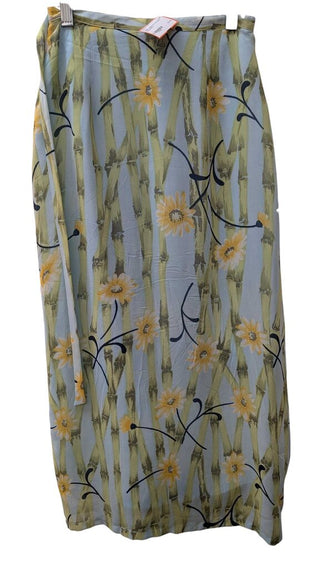 Print Wrap Skirt