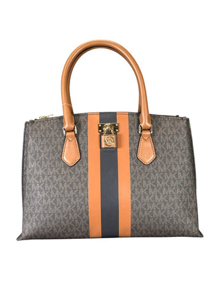 Monogram Satchel