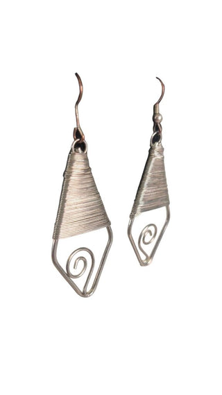 Non Sterling Wire Fashion Earrings