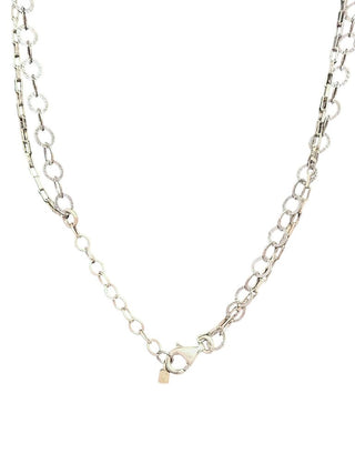 SS Double Strand Chain Necklace