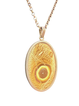 SS Moth Wing Pendant Necklace