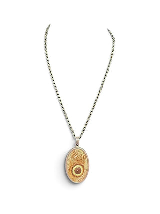SS Moth Wing Pendant Necklace