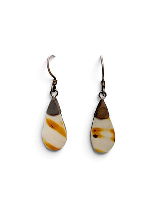 SS Dangle Stone Teardrop earrings