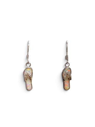SS Opal Flip Flop Earrings