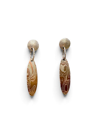 SS Dangle Post Earrings Set