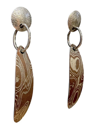 SS Dangle Post Earrings Set